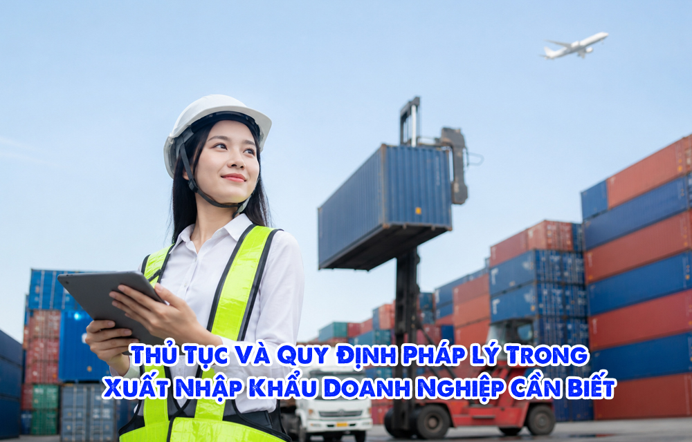 Thủ Tục Và Quy Định Pháp Lý Trong Xuất Nhập Khẩu Doanh Nghiệp Cần Biết